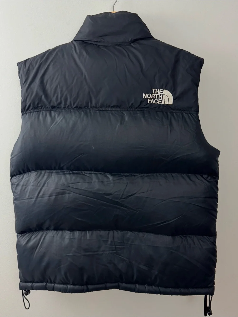 The North Face 1996 Retro Nuptse Vest Puffer Vest 700 Goose Down Black
